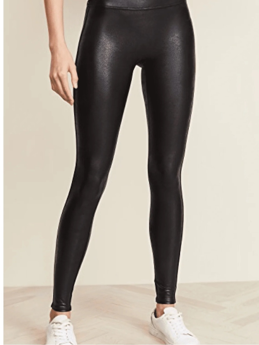 SPANX Faux Leather Leggings Women’s Medium Fall Winter